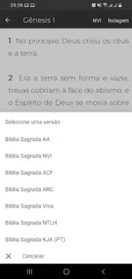 Bíblia Sagrada Almeida - V1 android App screenshot 3